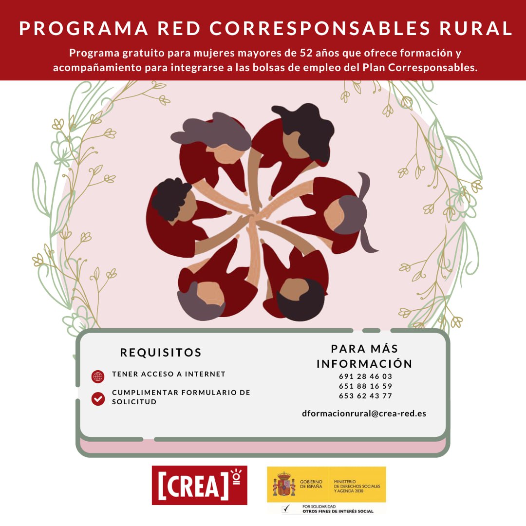 CARTEL RED CORRESPONSABLES RURAL ESTATAL