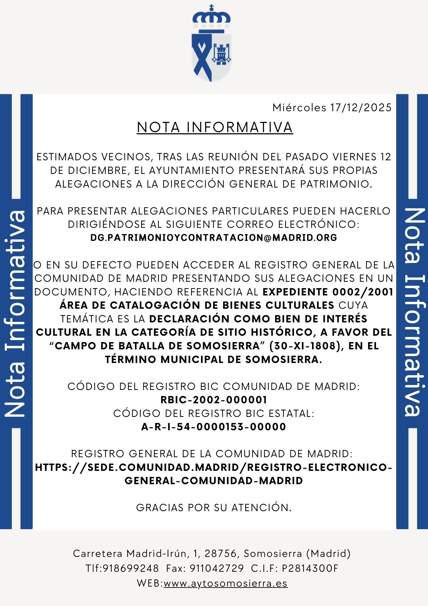 Nota Informativa BIC3