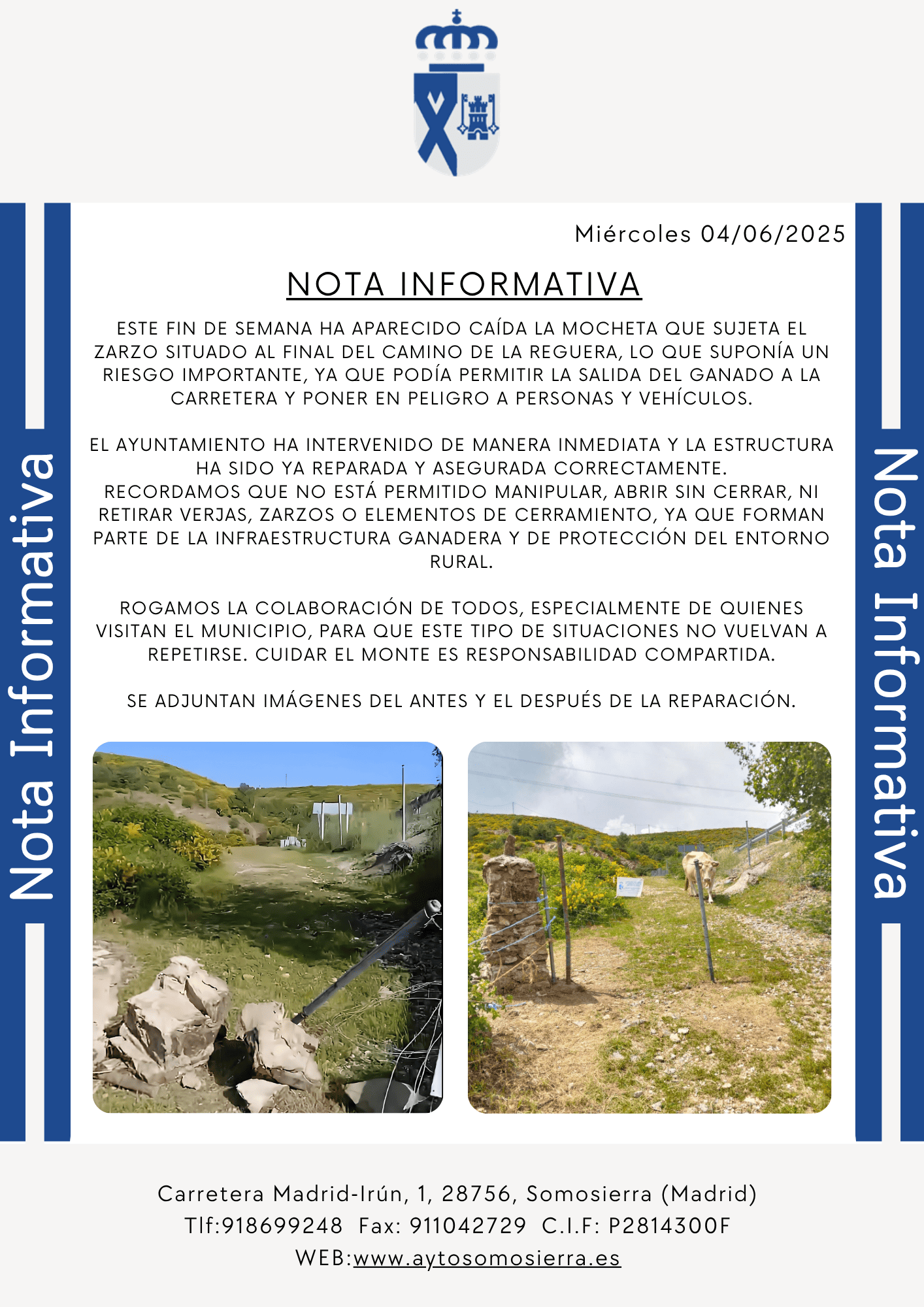 Nota Informativa Zarzo reparado 1